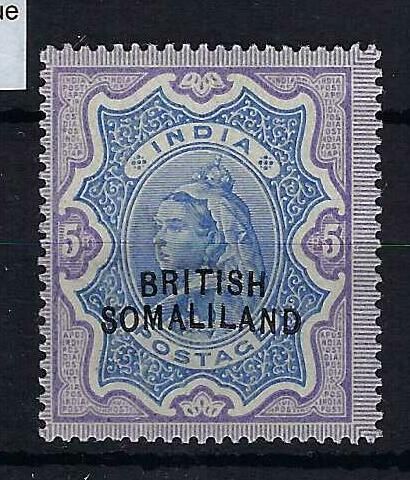 Image of Somaliland Protectorate SG 24a UMM British Commonwealth Stamp